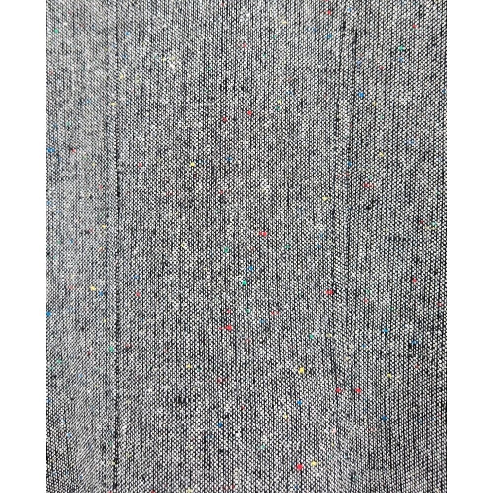 Vtg 90s Blazer Moto Gray Weave Multi Color Specs Silver Studs & Thread M Mishca - Picture 11 of 15